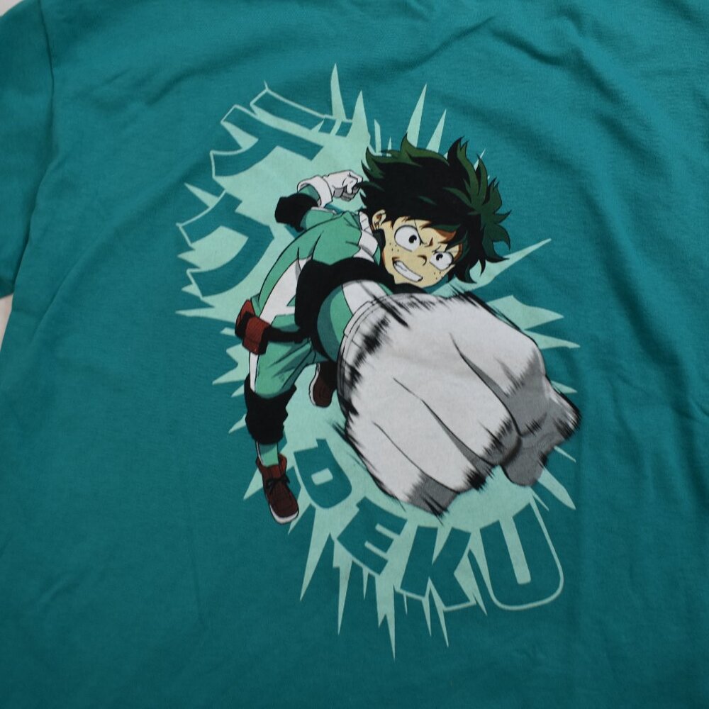 My Hero Academia Mens Anime Deku Long Sleeve Shirt New With Tags - Picture 3 of 3